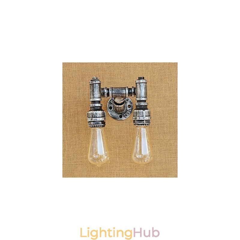 Country Retro Painting Feature for Swing Arm Ambient Light Wall Sconces Wall Light