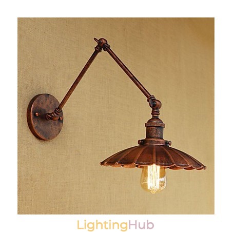 Rustic Lodge Country Retro Painting Feature for Mini Style Swing Arm Ambient Light Swing Rustic Lodge Country Retro Painting Feature for Mini Style Swing Arm Ambient Light Swing