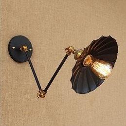 Rustic Lodge Country Retro Painting Feature for Mini Style Swing Arm Ambient Light Swing