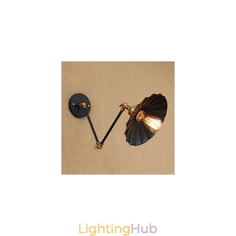 Rustic Lodge Country Retro Painting Feature for Mini Style Swing Arm Ambient Light Swing