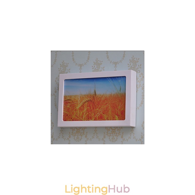Integrated Modern Contemporary Modern Comtemporary Painting Feature for Ambient Light Wall Sconces