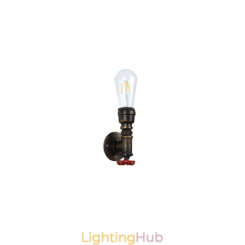 Rustic Lodge Traditional Classic Antique Brass Feature for Ambient Light Wall Sconces Wall Light