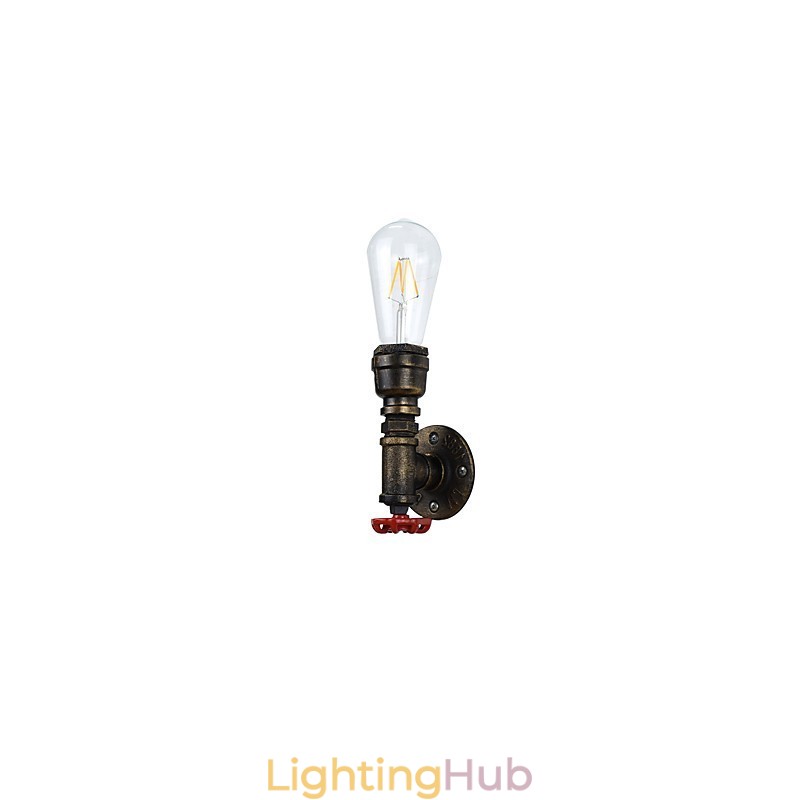 Rustic Lodge Traditional Classic Antique Brass Feature for Ambient Light Wall Sconces Wall Light