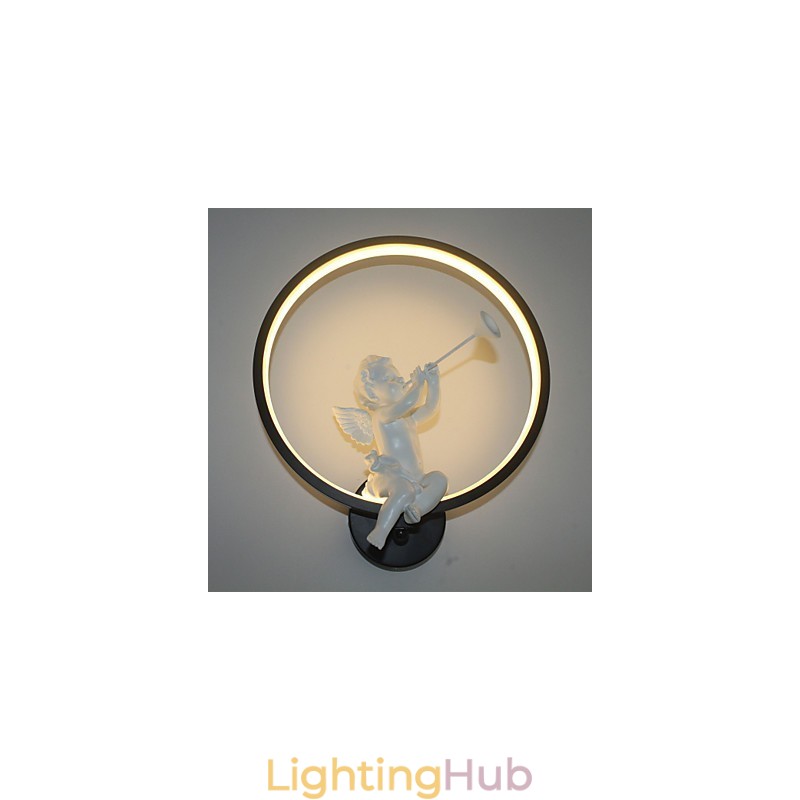 Nordic Modern Minimalist Wall Lamp Bedroom Decorative Lights Aluminum Products Lamps Angels Corridors Wall Lights