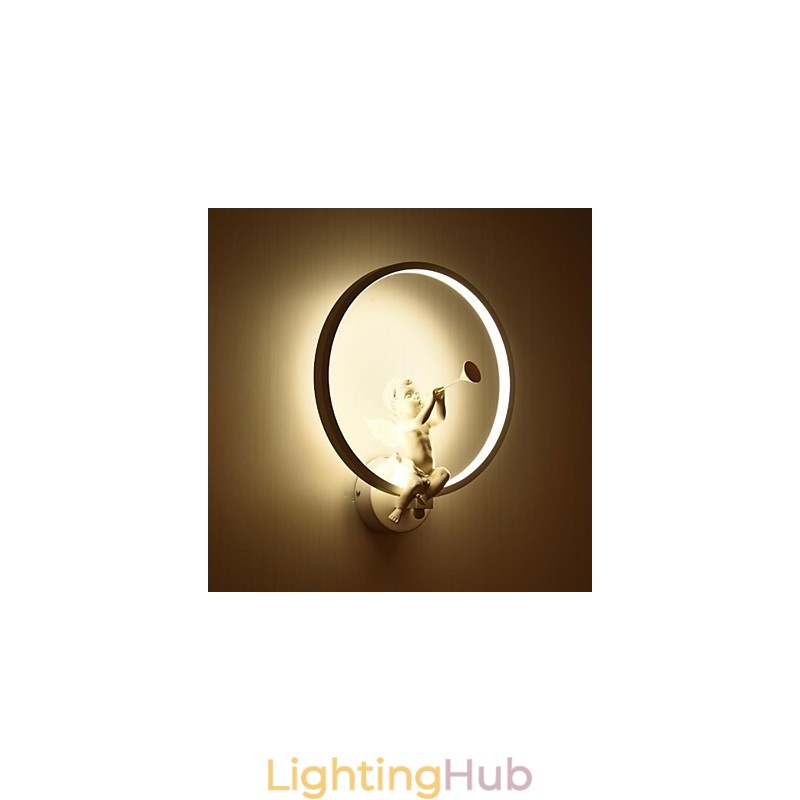 Nordic Modern Minimalist Wall Lamp Bedroom Decorative Lights Aluminum Products Lamps Angels Corridors Wall Lights