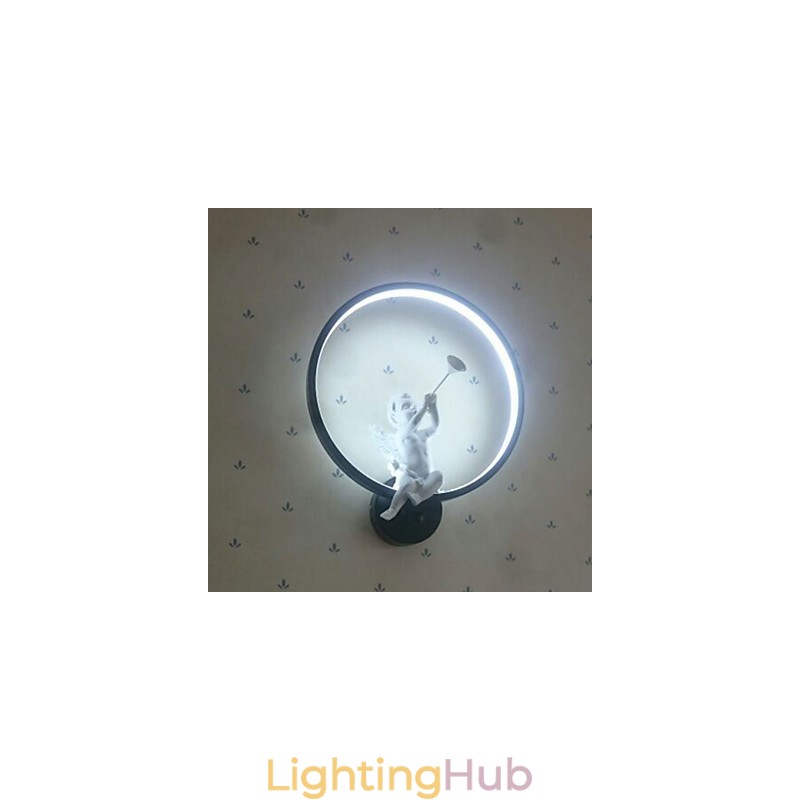 Nordic Modern Minimalist Wall Lamp Bedroom Decorative Lights Aluminum Products Lamps Angels Corridors Wall Lights