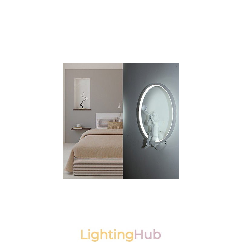 Nordic Modern Minimalist Wall Lamp Bedroom Decorative Lights Aluminum Products Lamps Angels Corridors Wall Lights