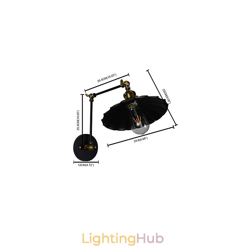 Rustic Lodge Traditional Classic Painting Feature for Downlight Wall Lights Wall Light