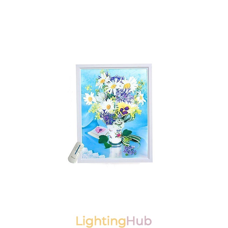 Integrated Modern Contemporary Modern Comtemporary Painting Feature for Ambient Light Wall Sconces