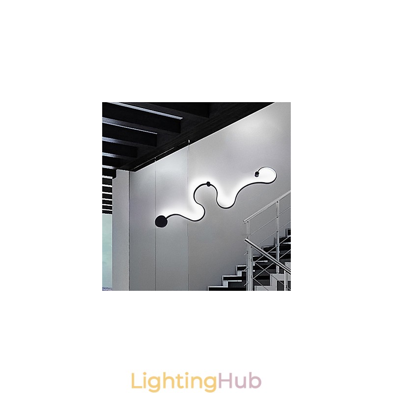 Wall Sconces Modern Contemporary Painting Feature Aluminium Wall Light for Bed Room Stair Living Room Lamp