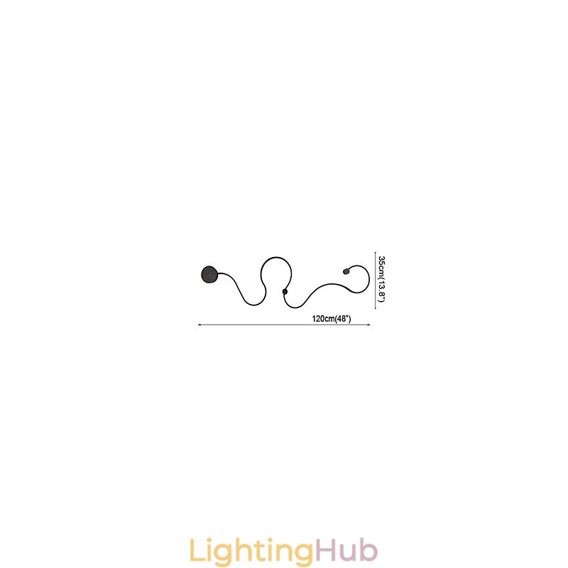 Wall Sconces Modern Contemporary Painting Feature Aluminium Wall Light for Bed Room Stair Living Room Lamp