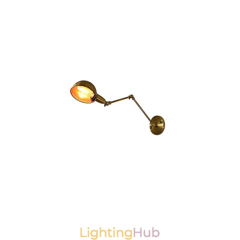 Rustic Lodge Traditional Classic Antique Brass Feature for Downlight Wall Lights Wall Light
