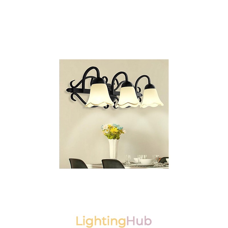 Country Retro Painting Feature for Eye Protection Ambient Light Wall Lights Wall Light