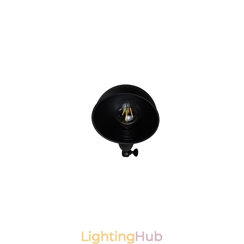 Painted Steel Wall Lamp Dumb Black American Coffee Decoration Retro Wall Light Lightsaber Lamp On Wall