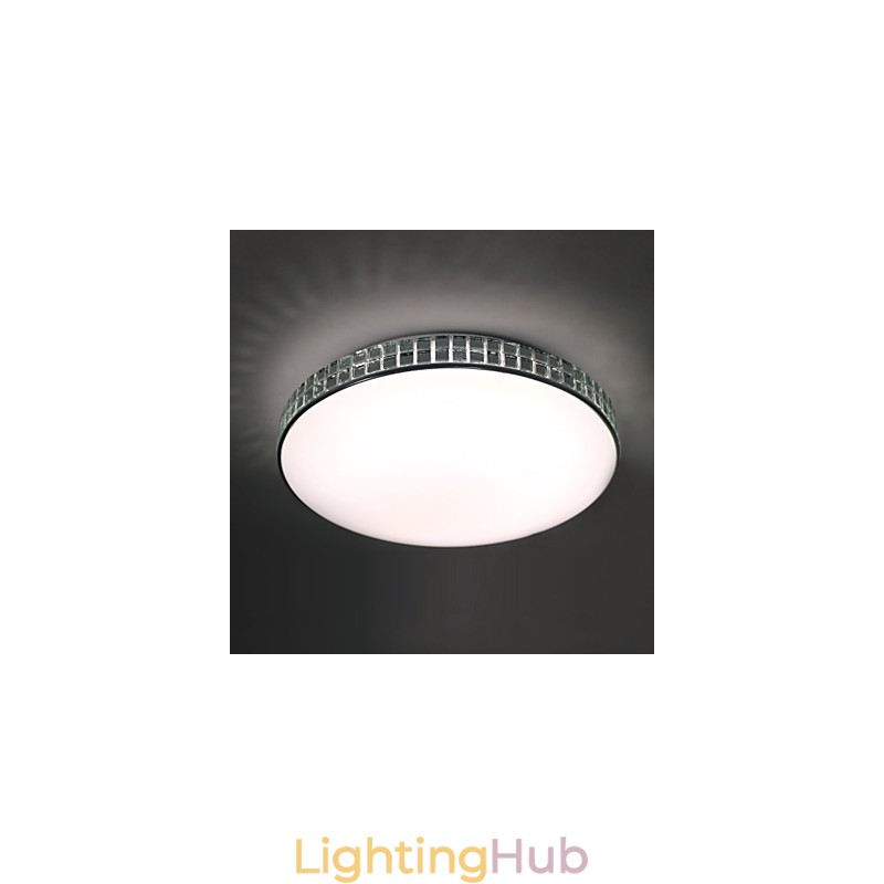 Modern Ceiling Light Flush Mount Acrylic Metal Painting 90 265V Light
