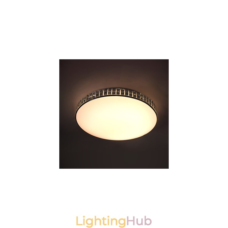 Modern Ceiling Light Flush Mount Acrylic Metal Painting 90 265V Light