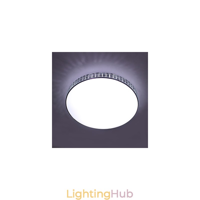 Modern Ceiling Light Flush Mount Acrylic Metal Painting 90 265V Light