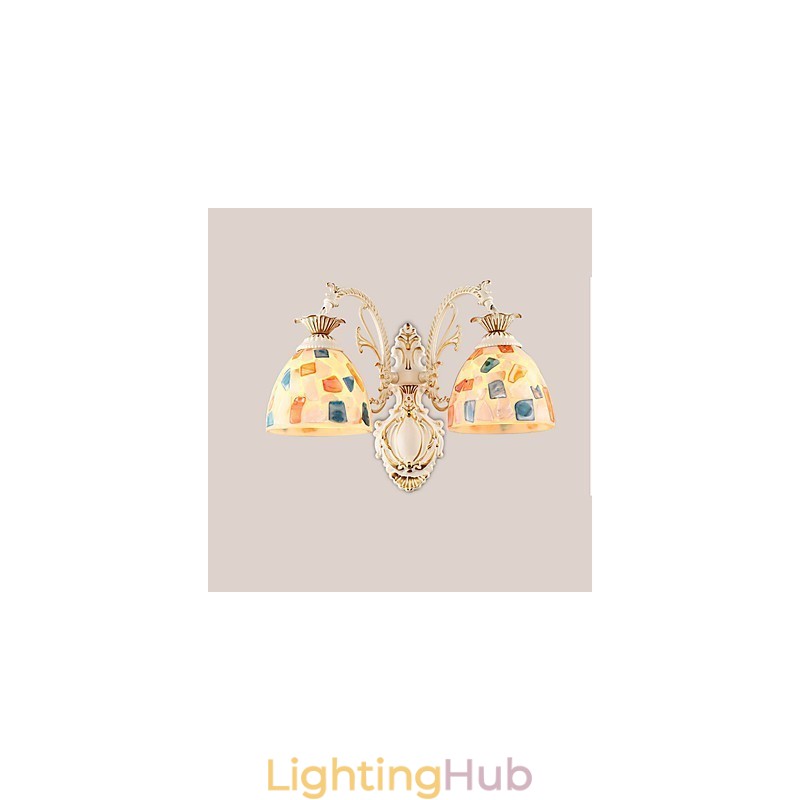 Rustic Lodge Painting Feature for Downlight Wall Sconces Wall Light