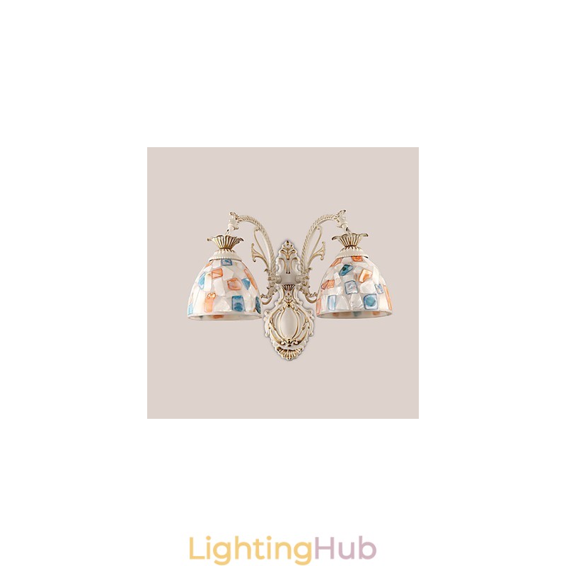 Rustic Lodge Painting Feature for Downlight Wall Sconces Wall Light