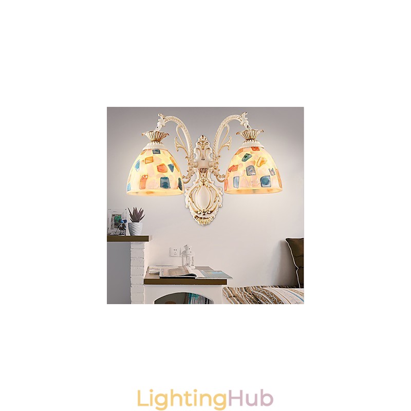 Rustic Lodge Painting Feature for Downlight Wall Sconces Wall Light