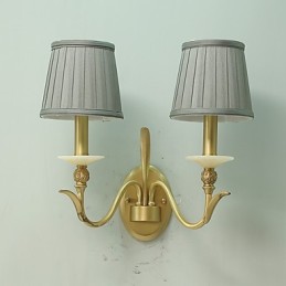 Simple Country Traditional Classic Brass Feature for Mini Style Uplight Wall Sconces Wall Light