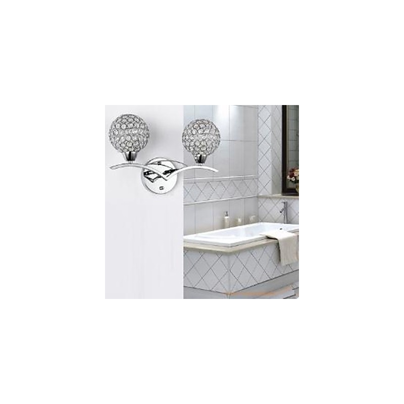 The Simplicity Of Modern Crystal Lamp Creative Fashion Bedroom Bedside Lamp Dining Room Aisle Lights