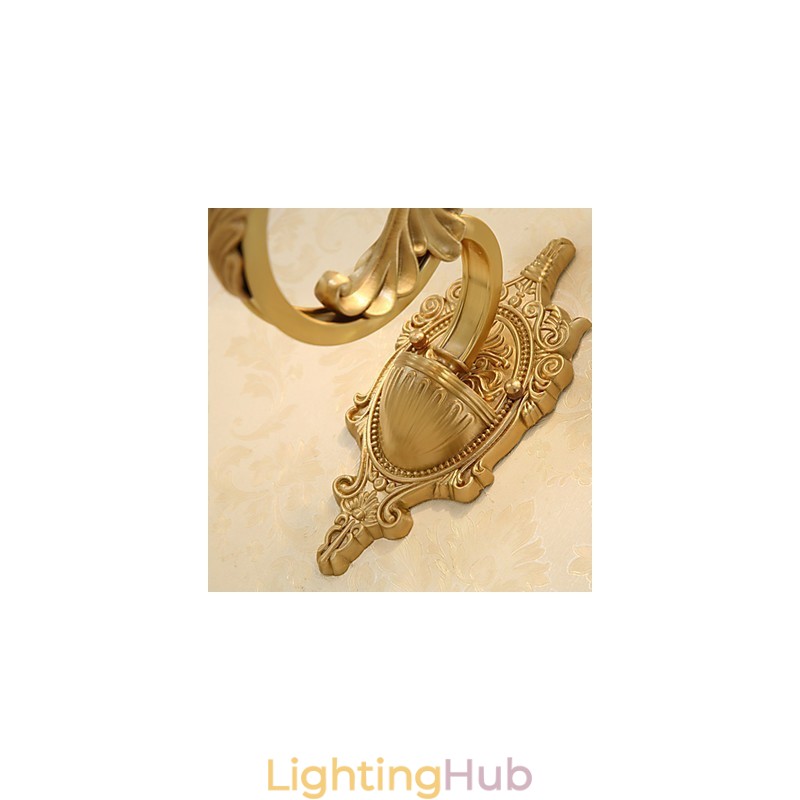Simple Country Traditional Classic Brass Feature for Mini Style Uplight Wall Sconces Wall Light