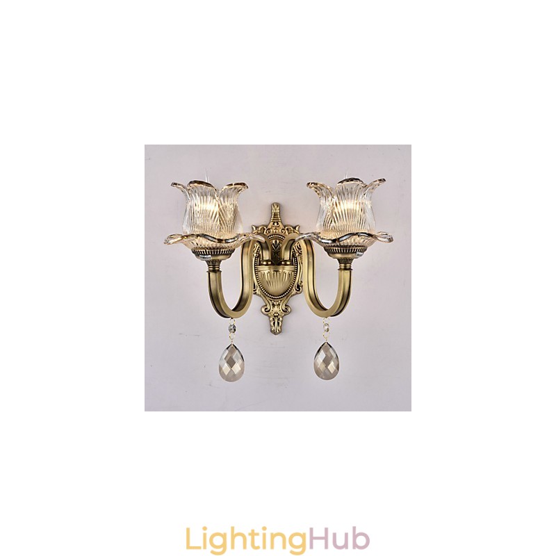 Rustic Lodge Brass Feature for Mini Style Uplight Wall Sconces Wall Light