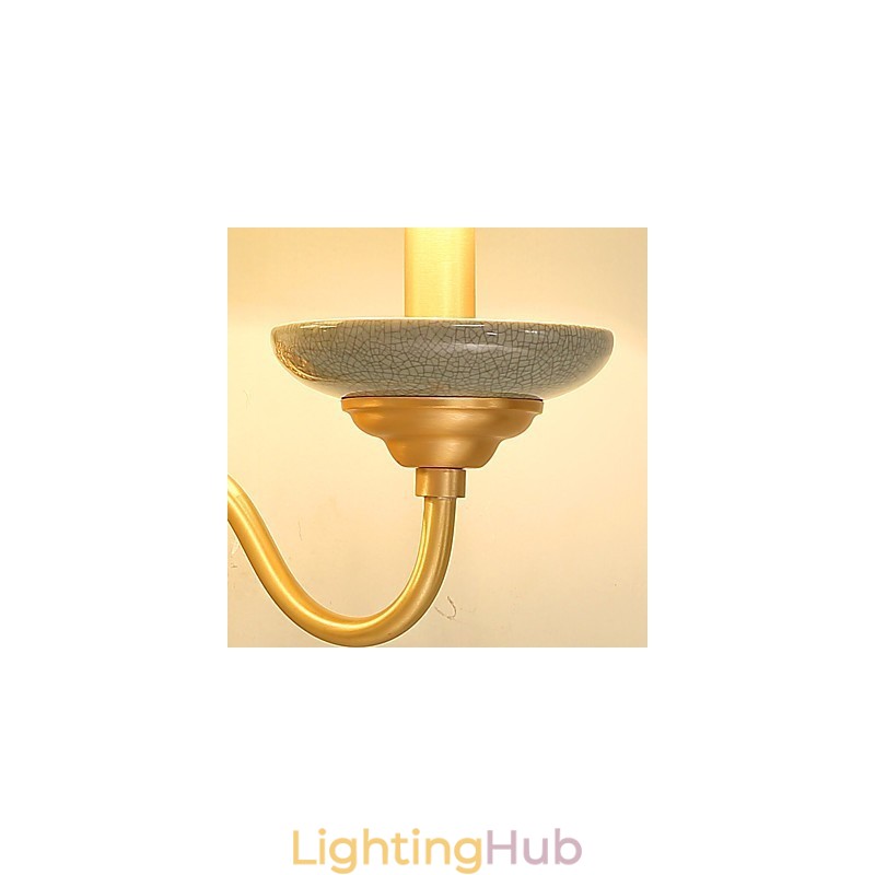Simple Country Traditional Classic Brass Feature for Mini Style Uplight Wall Sconces Wall Light