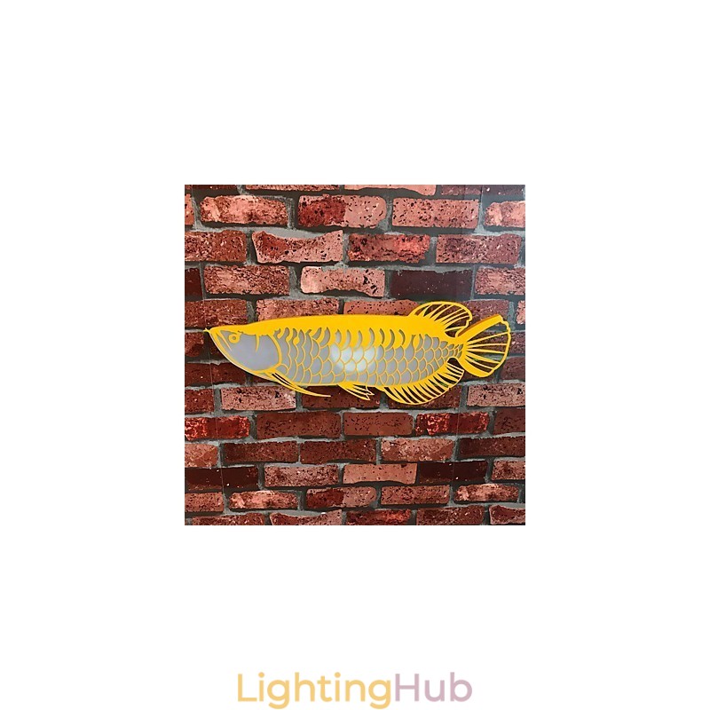Modern Wall Lights Fish Shape Simplicity Style Acrylic Lighting Living Room Hallway Bedroom Hotel Rooms Decoration lighting