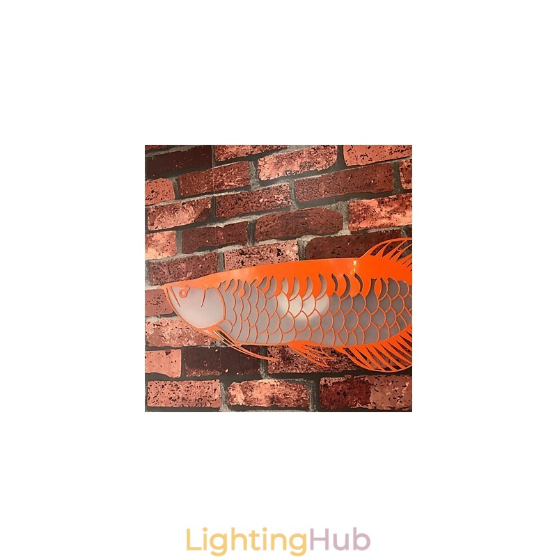 Modern Wall Lights Fish Shape Simplicity Style Acrylic Lighting Living Room Hallway Bedroom Hotel Rooms Decoration lighting