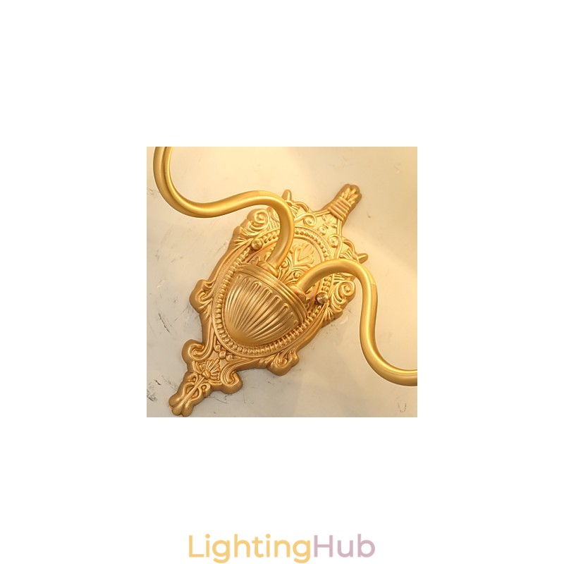 Simple Country Traditional Classic Brass Feature for Mini Style Uplight Wall Sconces Wall Light Pu