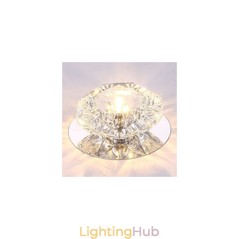 Energy Saving Modern Ceiling Light Crystal Ceiling Light Down light bulb Lamp