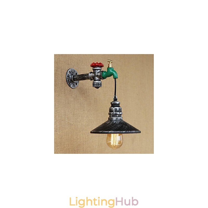 Rustic Lodge Painting Feature for Ambient Light Wall Sconces Wall Light