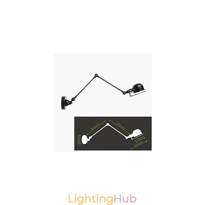 Swing Arm Lights Modern Contemporary Metal