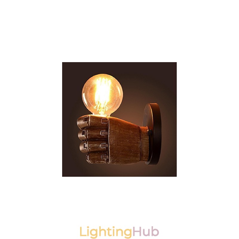 Rustic Lodge Painting Feature for Ambient Light Wall Sconces Wall Light