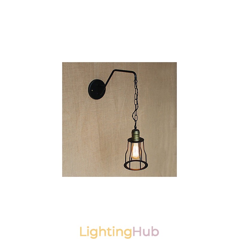 Restaurant Cafe Chain Corridors Iron Wall Lamp