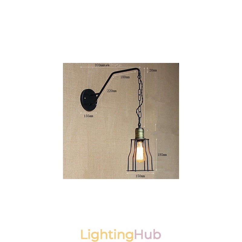 Restaurant Cafe Chain Corridors Iron Wall Lamp