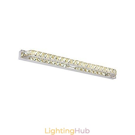 Long High Quality Mirror Lamp Bathroom Lights Metal and Crystal Wall Light Long High Quality Mirror Lamp Bathroom Lights Metal and Crystal Wall Light