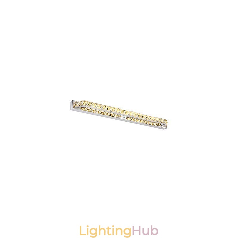 Long High Quality Mirror Lamp Bathroom Lights Metal and Crystal Wall Light