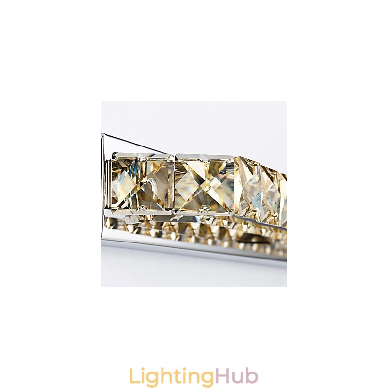 Long High Quality Mirror Lamp Bathroom Lights Metal and Crystal Wall Light