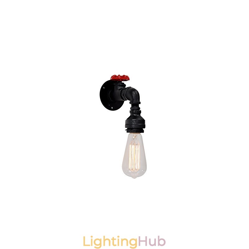 Water Pipe Wall Lights Retro Industrial Style Creative Country Metal Restaurant Cafe Bars Bar Table Wall Sconces