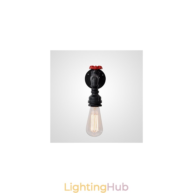 Water Pipe Wall Lights Retro Industrial Style Creative Country Metal Restaurant Cafe Bars Bar Table Wall Sconces