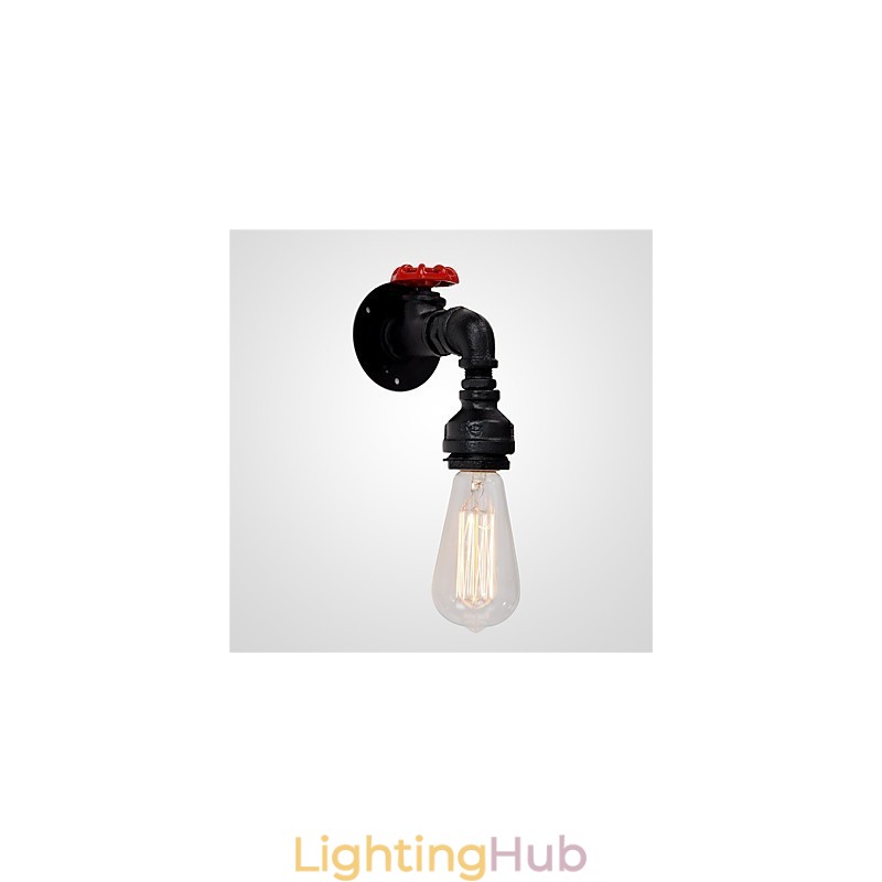 Water Pipe Wall Lights Retro Industrial Style Creative Country Metal Restaurant Cafe Bars Bar Table Wall Sconces