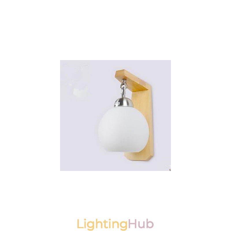 Japanese Art Wood Staircase Wall Bedroom Bedside Wall Lamp