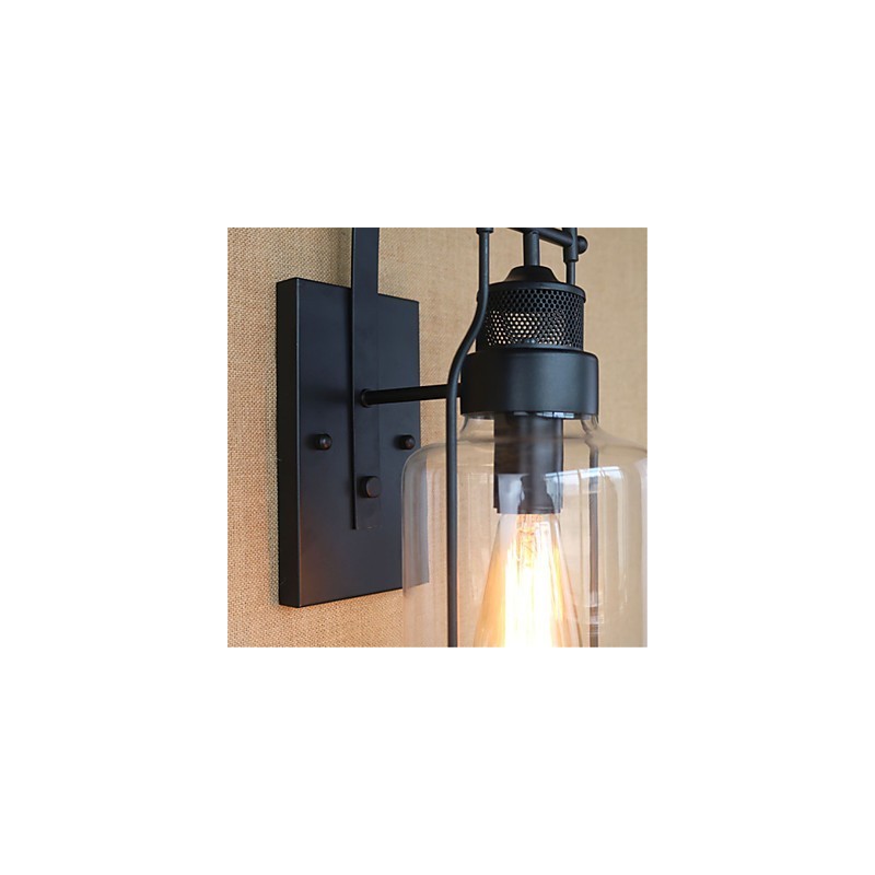 Rustic Lodge Country Retro Black Oxide Finish Feature for Eye Protection Ambient Light