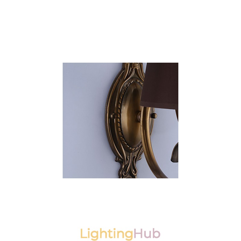 Traditional Classic Electroplated Feature for Eye Protection Downlight Wall Sconces Wall Light