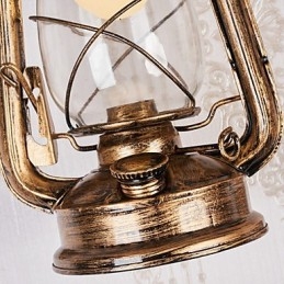 Rustic Lodge Painting Feature for Mini Style Uplight Wall Sconces Wall Light