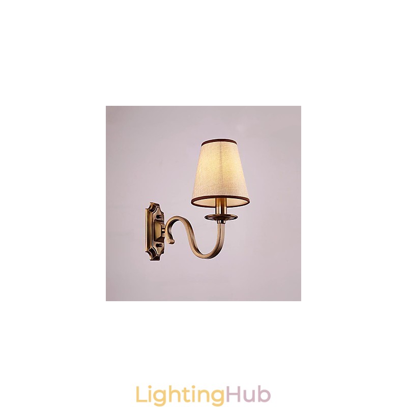 Traditional Classic Electroplated Feature for Eye Protection Downlight Wall Sconces Wall Light