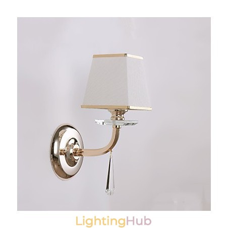 Modern Contemporary Electroplated Feature for Crystal Ambient Light Wall Sconces Wall Light